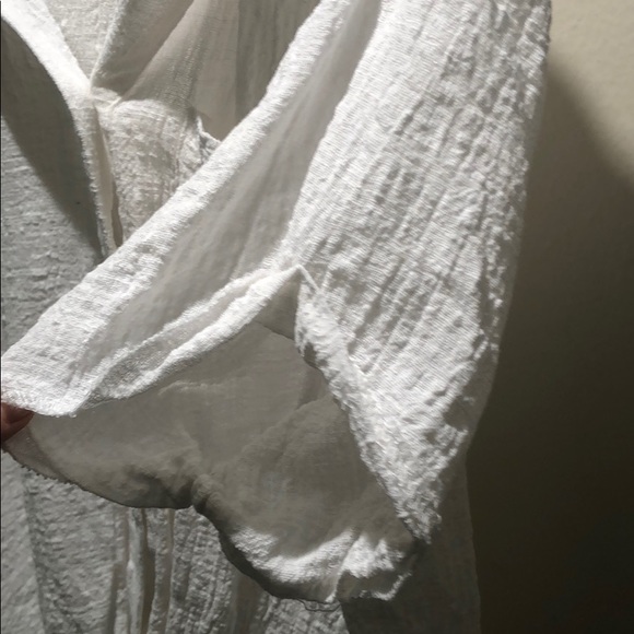 White crop knot tee - Picture 3 of 6